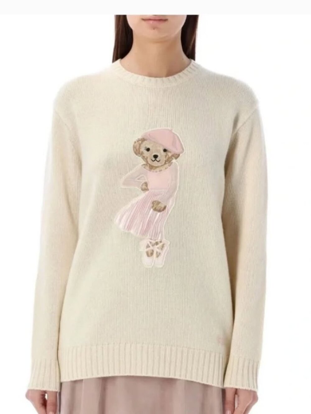 Polo Ralph Lauren Bear knitted cashmere sweater, 100% cashmere. - Picture 5 of 5